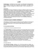 L'art détourne-t-il de la réalité ? Un artiste doit-il nécessairement être un créateur ? Ou bien n'est-il là que pour imiter la réalité ? L'art obéit-il à des règles ? L'art peut-il échapper aux critères du beau ? Peut-on s'accorder sur le b