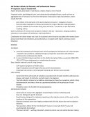 Summary of work behaviour readings