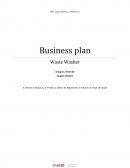 Business plan Waste Washer