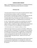 Exposé en droit foncier marocain