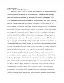 Droit constitutionnel-La Ve République section 1