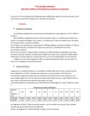 Biologie moléculaire Séparation d’ADN par électrophorèse analytique et préparative