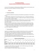 Biologie moléculaire Séparation d’ADN par électrophorèse analytique et préparative