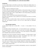 Lecture analytique Le pain de PONGE