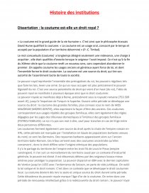 la loi et la coutume dissertation juridique pdf