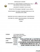 ÉVALUATION DE LA SATISFACTION DES PATIENTS ET DES PRESCRIPTEURS D’EXAMENS RADIOGRAPHIQUES AU SERVICE D’IMAGERIE MÉDICALE DE L’HÔPITAL DE ZONE ORDRE DE MALTE DE DJOUGOU