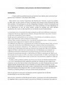 Dissertation "La Constitution, texte protecteur des libertés fondamentales"