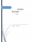 Etude de projet.