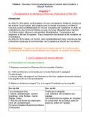 L’Élargissement du Monde au XVe et au XVIe siècle