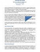 RAPPORT DE STAGE Seconde Générale