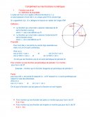 Complément sur les fonctions numériques