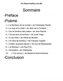 Anthologie Des Poèmes Du Bonheur Dissertation Clemgo44
