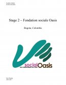 Rapport de stage: Fondation sociale Oasis