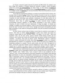 Amorce de dissertation sur la posie
