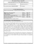 Fiche Descriptive d'action professionnelle