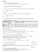 Masses de l'acide carboxylique et de l'alcool