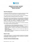 MEMENTO DU STAGE "OUVRIER"