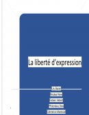 La liberté d'expression