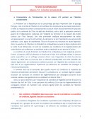 L'élection présidentielle - Droit constitutionnel