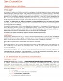 La consommation- Macroéconomie