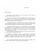 Lettre de Motivation pour une réorientation scolaire