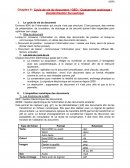 Cycle de vie du document / GED / Classement archivage / standardisation bureautique