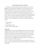 Lecture analytique, Victor Hugo, Hernani