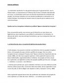 La colonisation