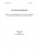 Dans « Les Liaisons Dangereuses » est-ce que le manque de Morales est nécessaire pour s’élever dans la société ?