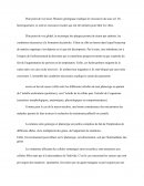 L'histoire géologique