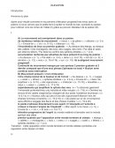 Fiche d'Elévation de Baudelaire