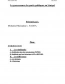 La gouvernance des partis politiques sénégalais