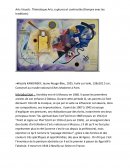 Histoire des arts : Kandisky, Jaune-Rouge-Bleu