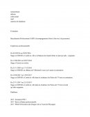 Lettre de motivation et cv