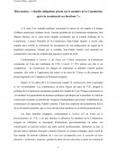 Quelles obligations pèsent sur le membre de la Commission après la cessation de ses fonctions ?