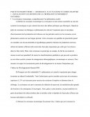 Synthèse croissance économique et fluctuation