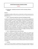 Économie droit, Contrôle d’analyse économique, managériale et juridique