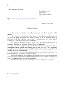 Lettre motivation ambulancier