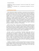 Critique de l'interculturel : L’horizon de la sociologie.