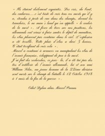 3eme frçs lettre d'un soldat à sa femme