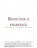 Réducteur à engrenage, rapport