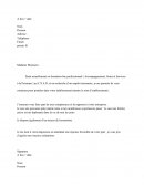 Lettre de motivation pour un emploi saisonnier