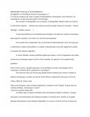 Qu’appelle-t-on «Problèmes Sociaux Economiques »?