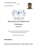 GESTION DE PATRIMOINE