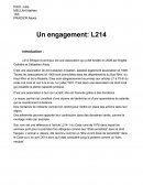 Un engagement: L214