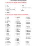 Liste de mots avec des irrégularités d'orthographe