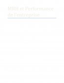 Le management des ressources humaines et son impact sur la performance
