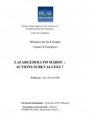 Evaluation des actifs de LafargeHoclim Maroc