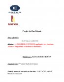 Le CONTRÔLE INTERNE appliqué à aux fonctions Achats, Comptabilité et Ressources Humaines.
