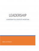 Quel type de leadership vaut mieux-t-il mettre en place en contexte incertain ?